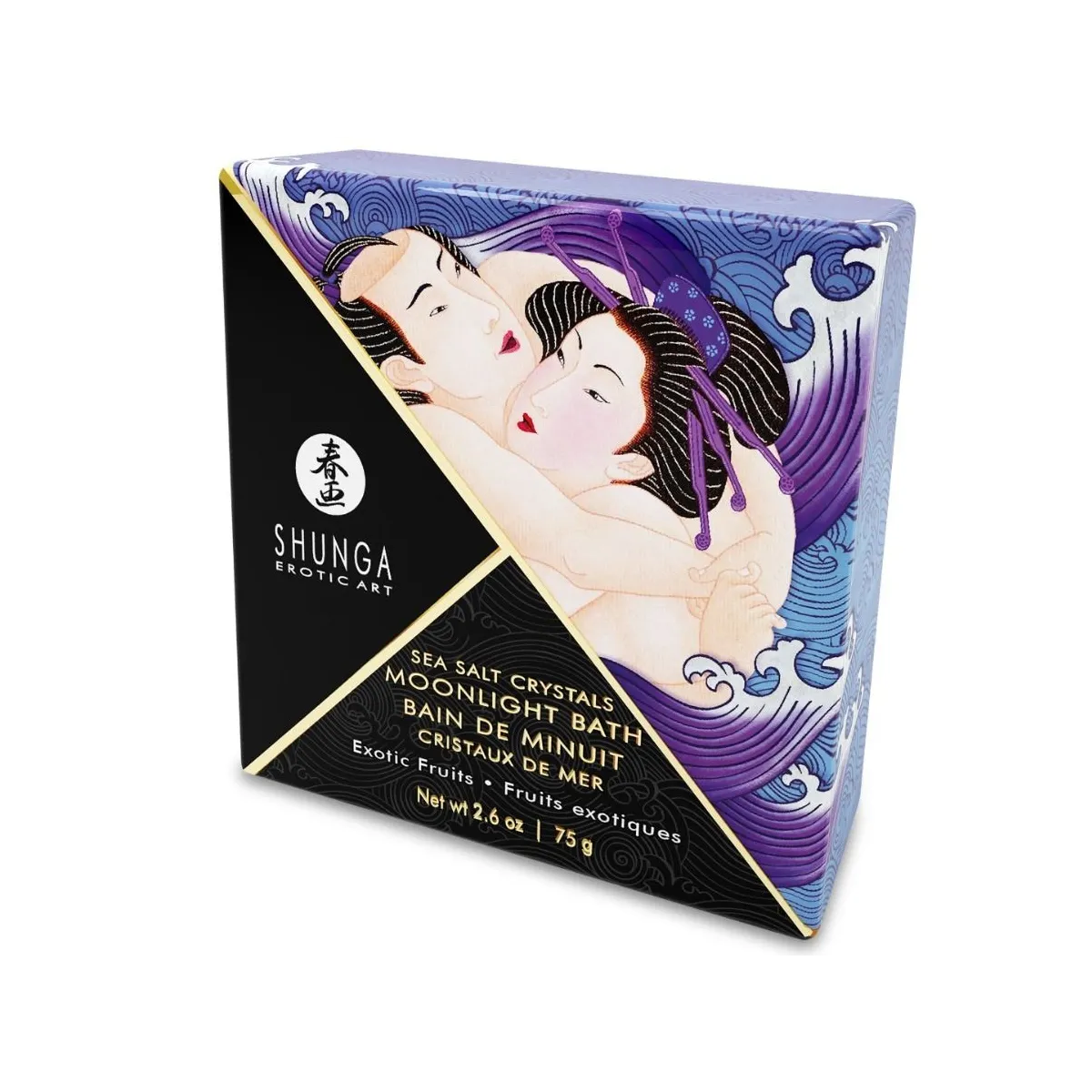 Badesalz mit Exotischem Lila-Geschmack 75 Gr von Shunga Bath Experience | Fesselliebe.de