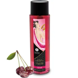 Bade & Duschgel Frosted Cherry 370 ml von Shunga Bath Experience | Fesselliebe.de