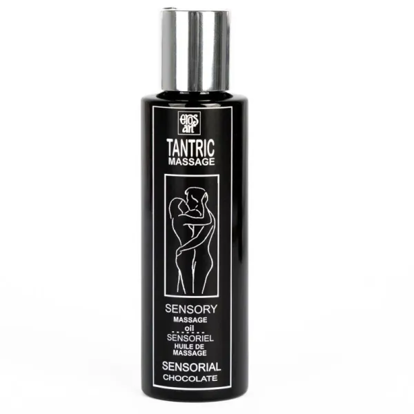 Natürliches Tantrisches Massageöl und Schokolade-Aphrodisiakum 100 ml von Eros-Art | Fesselliebe.de