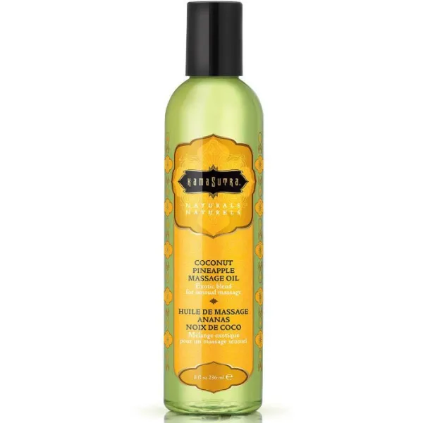 Naturals Piña Colada Massageöl 236ml von Kamasutra Cosmetics | Fesselliebe.de