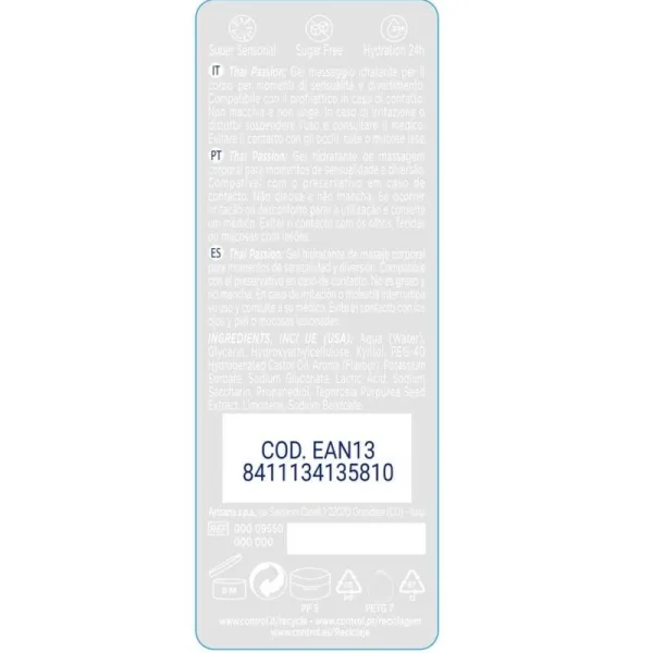 2 In 1 Massage & Vergnügen Thai Passion 200 ml von Control Lubes | Fesselliebe.de