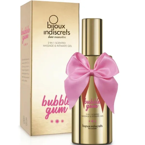 Bubble Gum 2·In·1 Duftendes Massage- & Intimgel 100 ml von Bijoux Love Cosmetiques | Fesselliebe.de