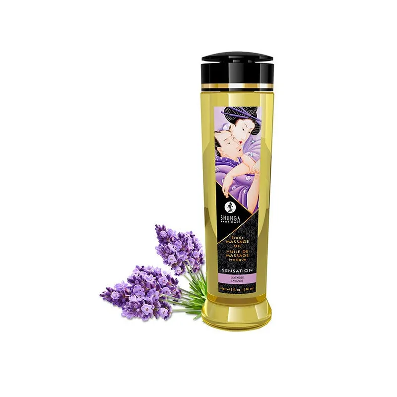 Sensation Erotisches Massageöl 240 ml von Shunga Oils | Fesselliebe.de