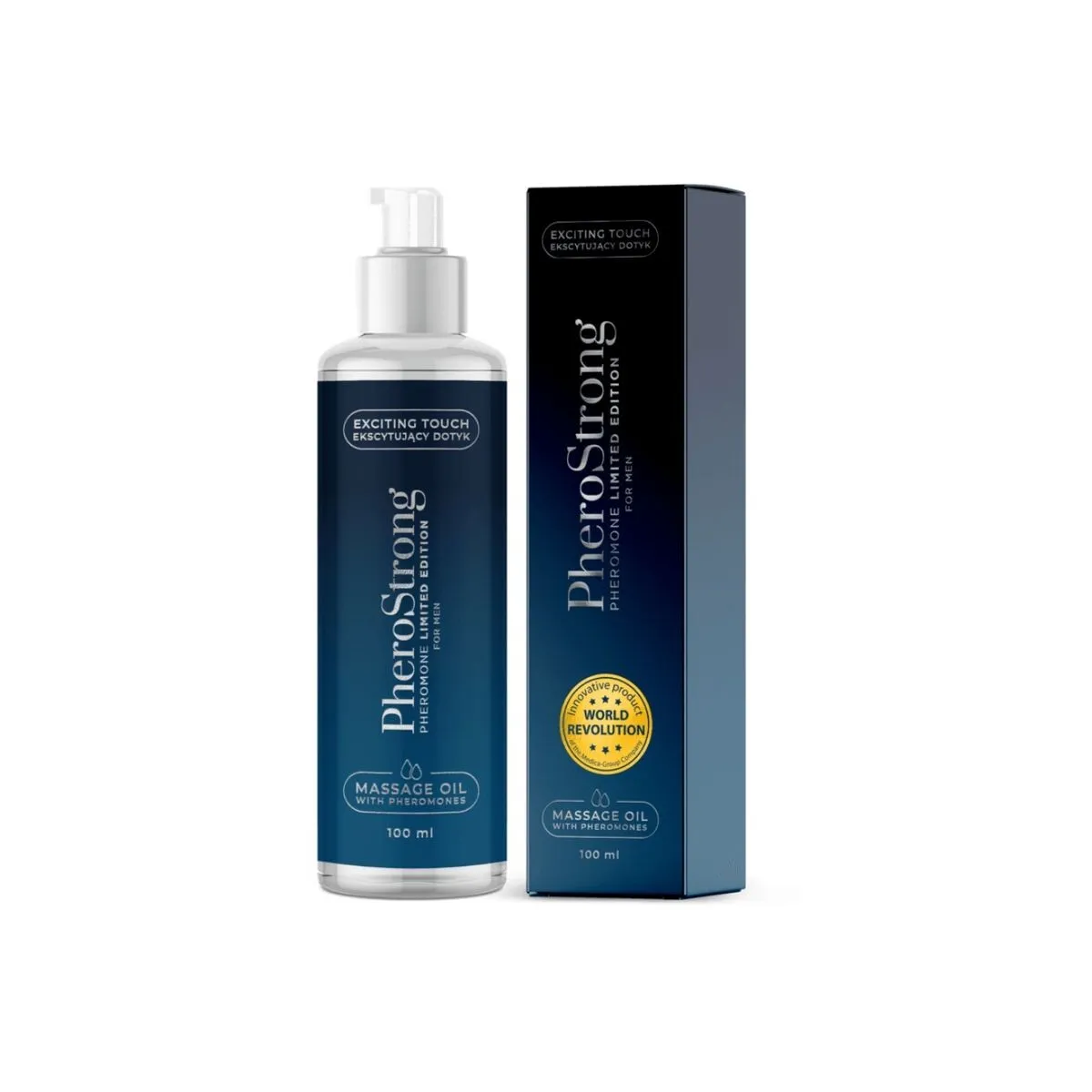 Massageöl Limited Edition für Männer 100 ml von Pherostrong | Fesselliebe.de