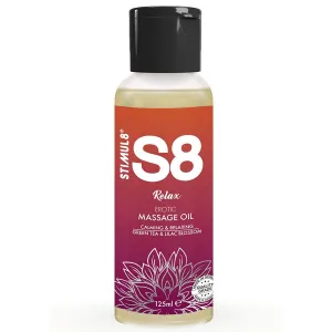 S8 Relax Grüner Tee Massageöl 125 ml von Stimul8 | Fesselliebe.de