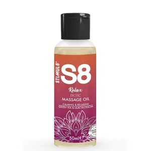 S8 Relax Erotisches Massageöl Grüner Tee 50 ml von Stimul8 | Fesselliebe.de
