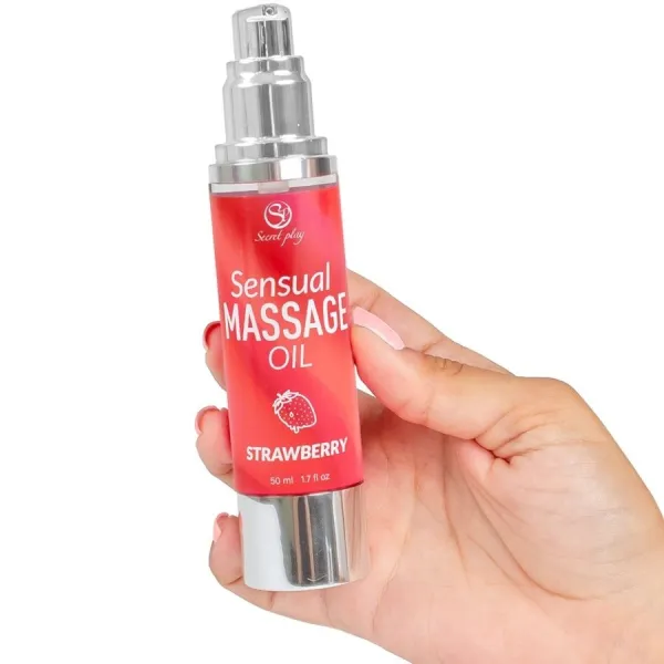 Erdbeere-Massageöl von Secretplay Cosmetic | Fesselliebe.de