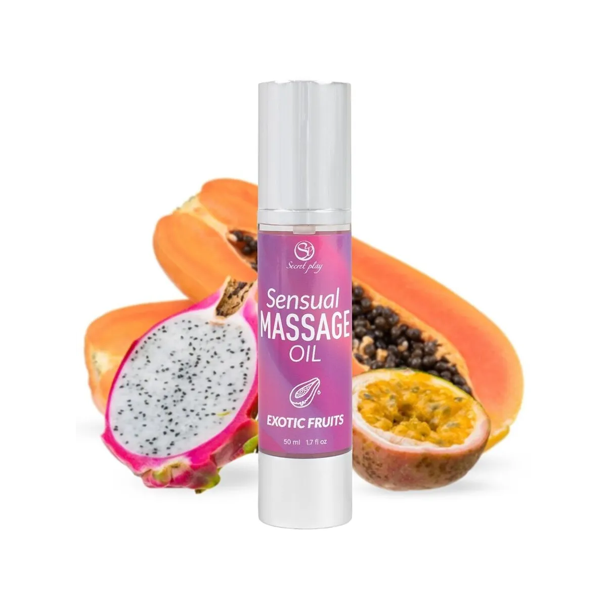 Massageöl mit Exotischen Früchten von Secretplay Cosmetic | Fesselliebe.de