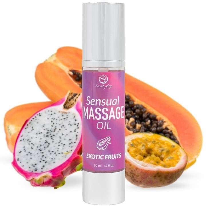 Massageöl mit Exotischen Früchten von Secretplay Cosmetic | Fesselliebe.de