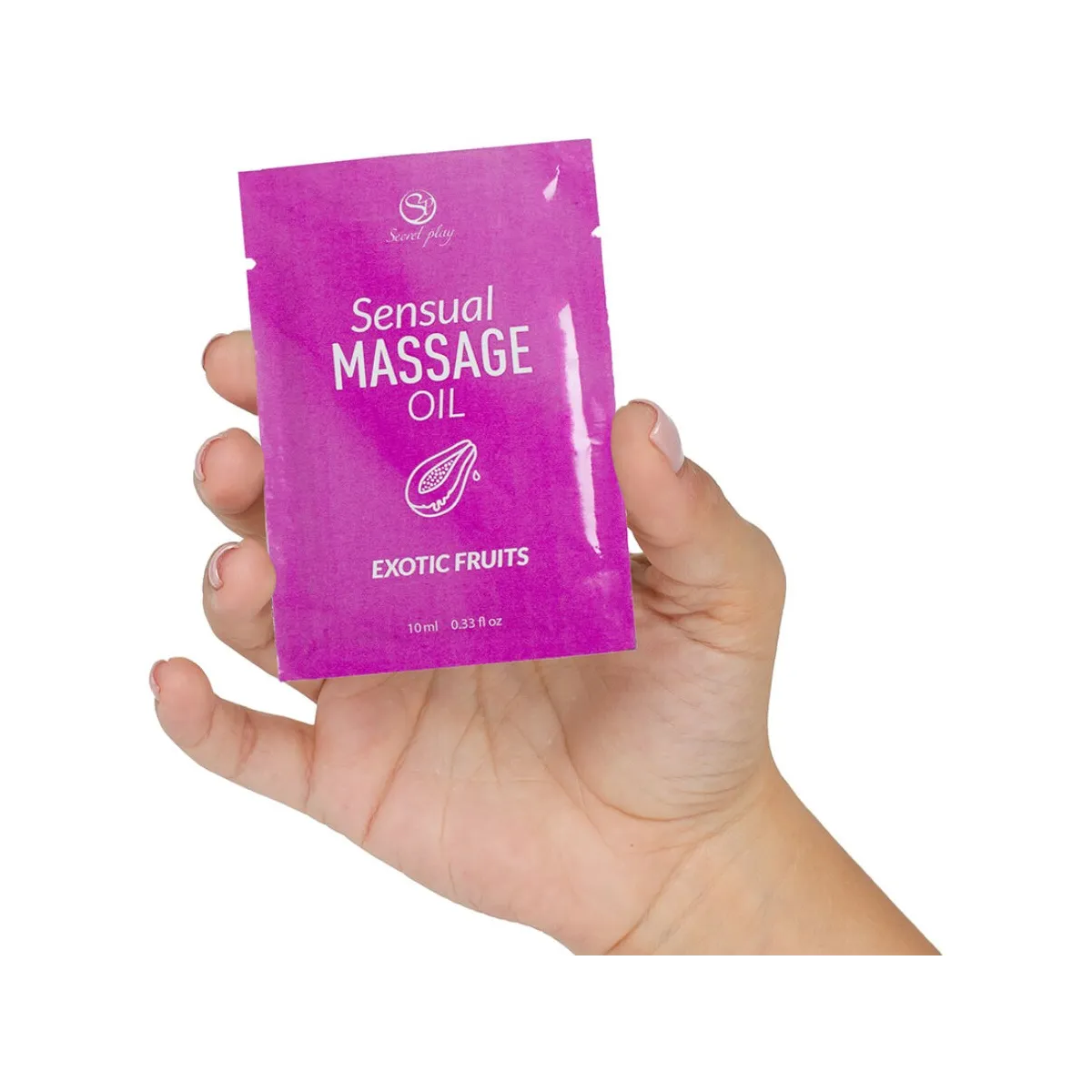 Einzeldosis Massageöl mit Exotischen Früchten 10 ml von Secretplay Cosmetic | Fesselliebe.de