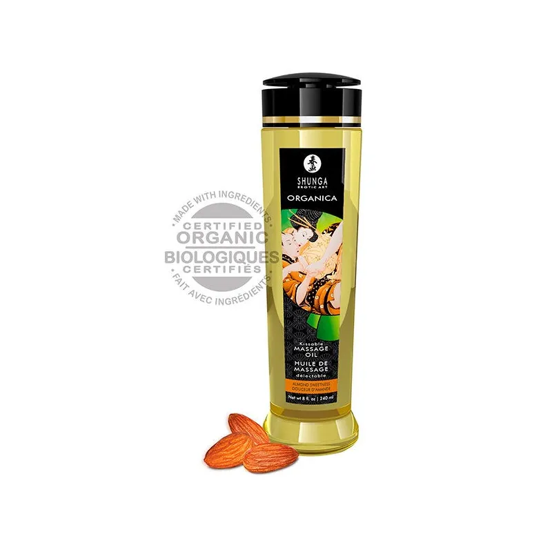 Bio Mandel Massageöl 240 ml von Shunga Oils | Fesselliebe.de