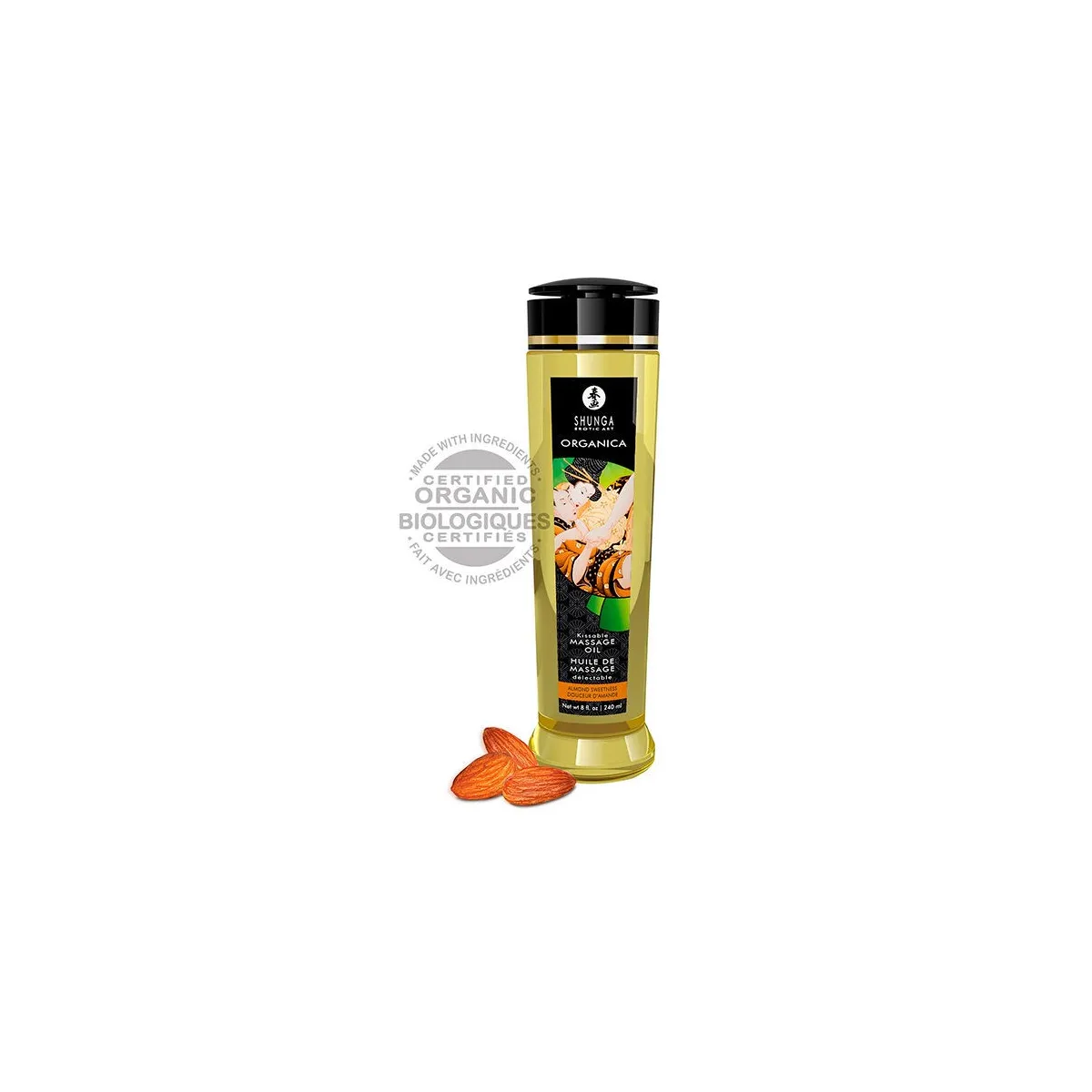 Bio Mandel Massageöl 240 ml von Shunga Oils | Fesselliebe.de