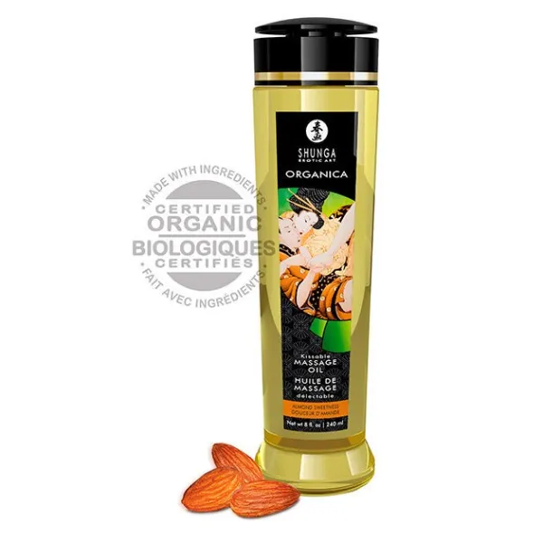 Bio Mandel Massageöl 240 ml von Shunga Oils | Fesselliebe.de