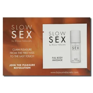 Slow Sex Ganzkörpermassage Massagegel 2 ml von Slow Sex | Fesselliebe.de