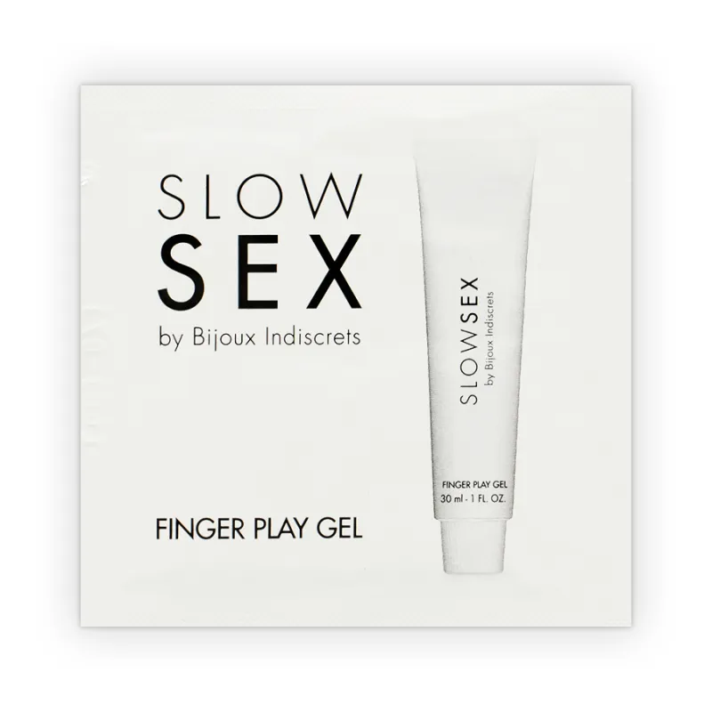 Slow Sex Massagegel mit Fingerspiel Einzeldosis von Slow Sex | Fesselliebe.de