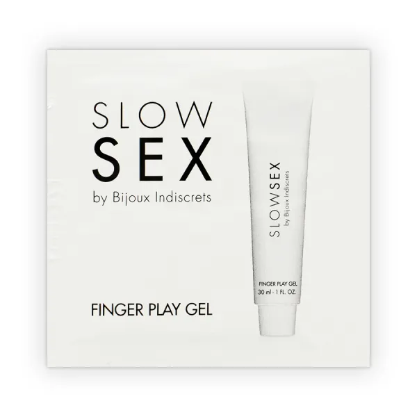 Slow Sex Massagegel mit Fingerspiel Einzeldosis von Slow Sex | Fesselliebe.de