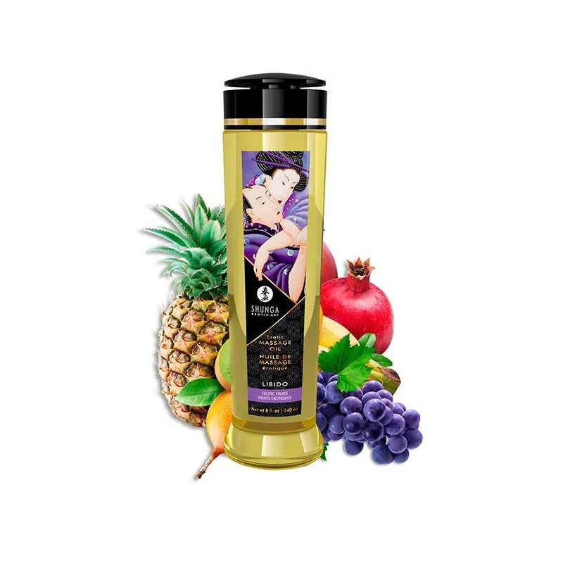 Erotisches Massageöl Libido 240 ml von Shunga Oils | Fesselliebe.de