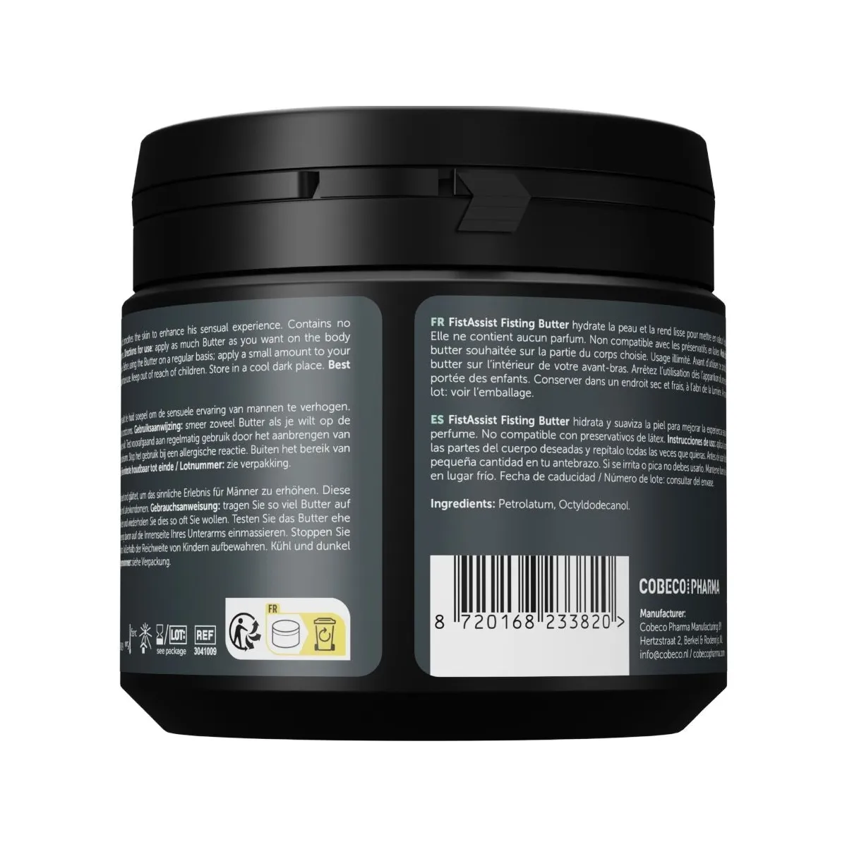 Fist Assist Butterschmiermittel auf Ölbasis 500 ml von Cobeco - Fist Assist | Fesselliebe.de