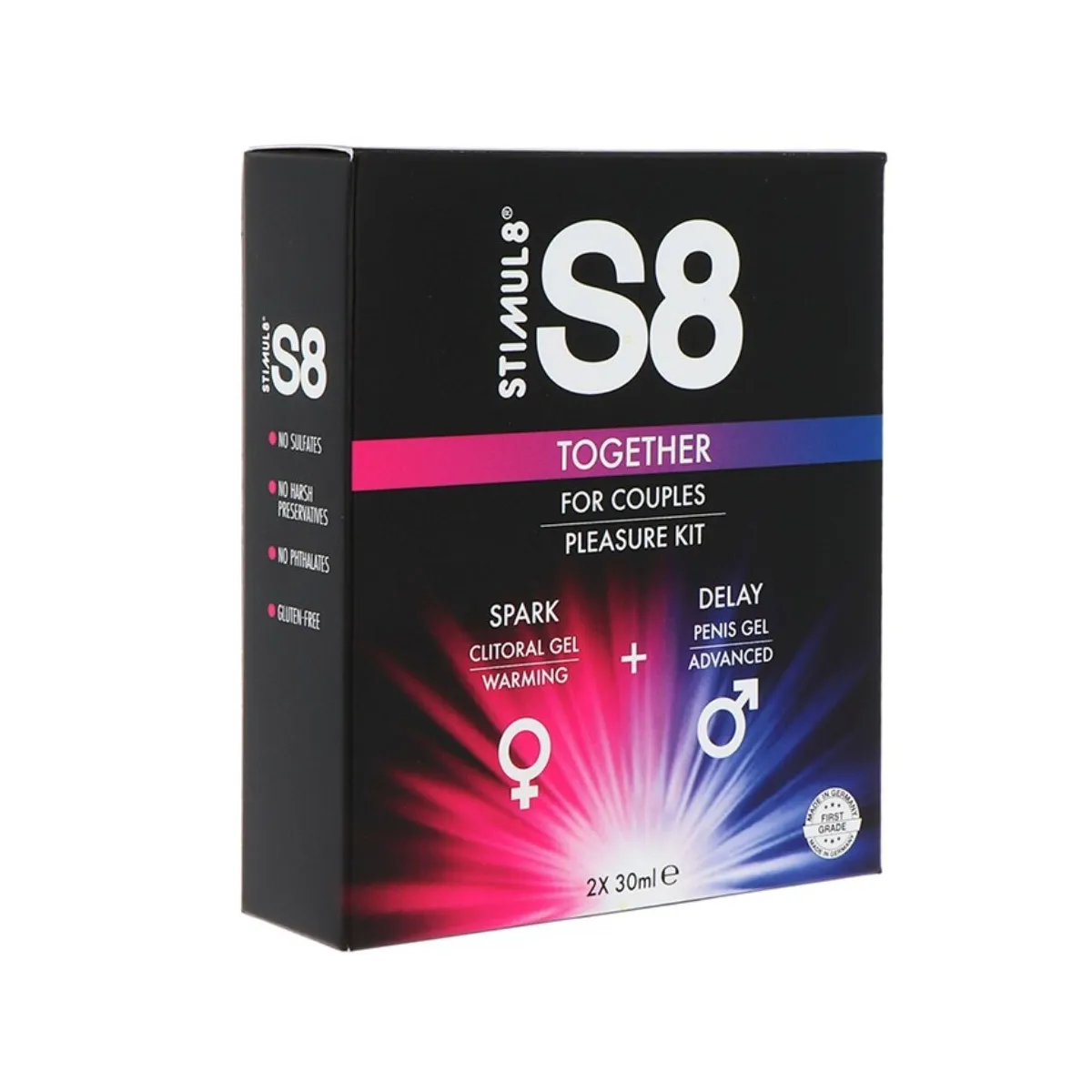 S8 Together Paar-Set 2 X 30 ml von Stimul8 | Fesselliebe.de