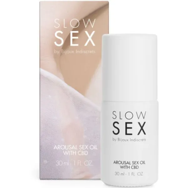 Slow Sex Sexuelles Massageöl mit Cbd 30 ml von Slow Sex | Fesselliebe.de