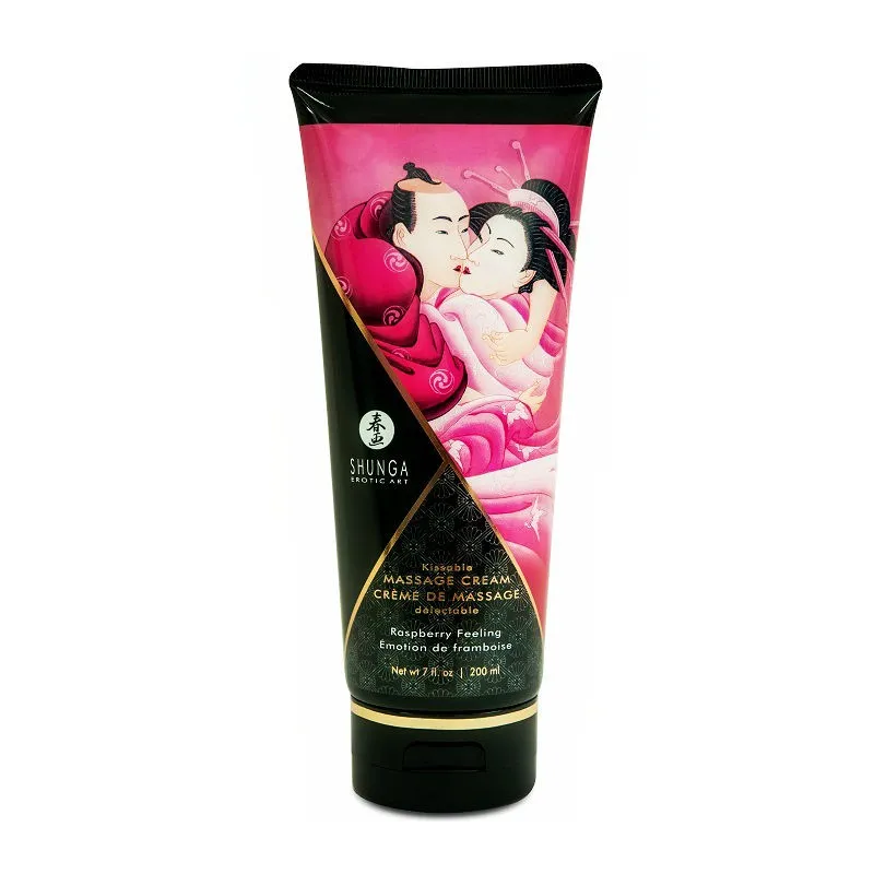 Himbeer-Massagecreme 200 ml von Shunga Massage Cream | Fesselliebe.de