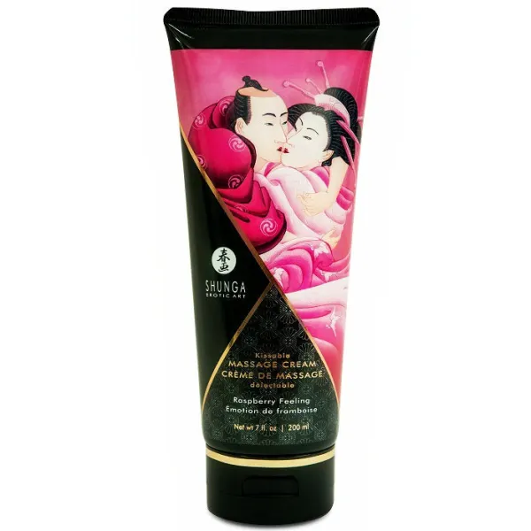 Himbeer-Massagecreme 200 ml von Shunga Massage Cream | Fesselliebe.de