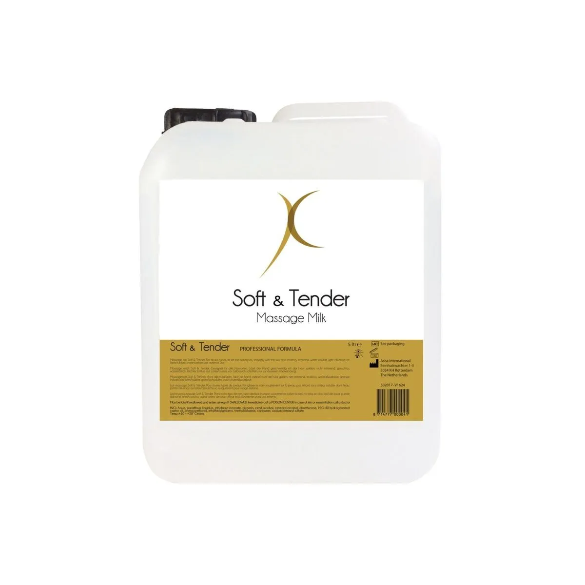 Weiche und Zarte Massagemilch 5000 ml von Soft and Tender | Fesselliebe.de