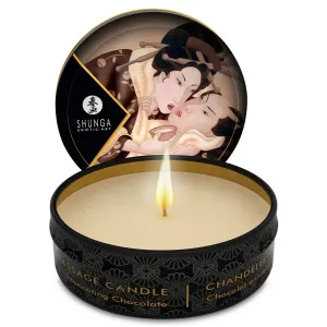 Mini Caress By Candelight Schokoladenmassagekerze 30 ml von Shunga Candles | Fesselliebe.de