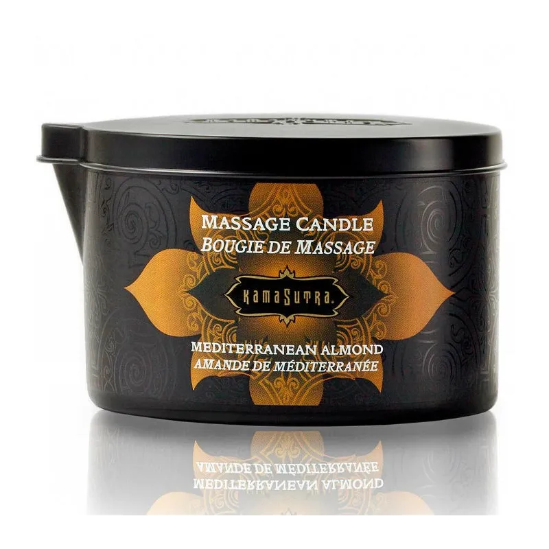 Mediterrane Mandel-Massagekerze 170gr von Kamasutra Cosmetics | Fesselliebe.de