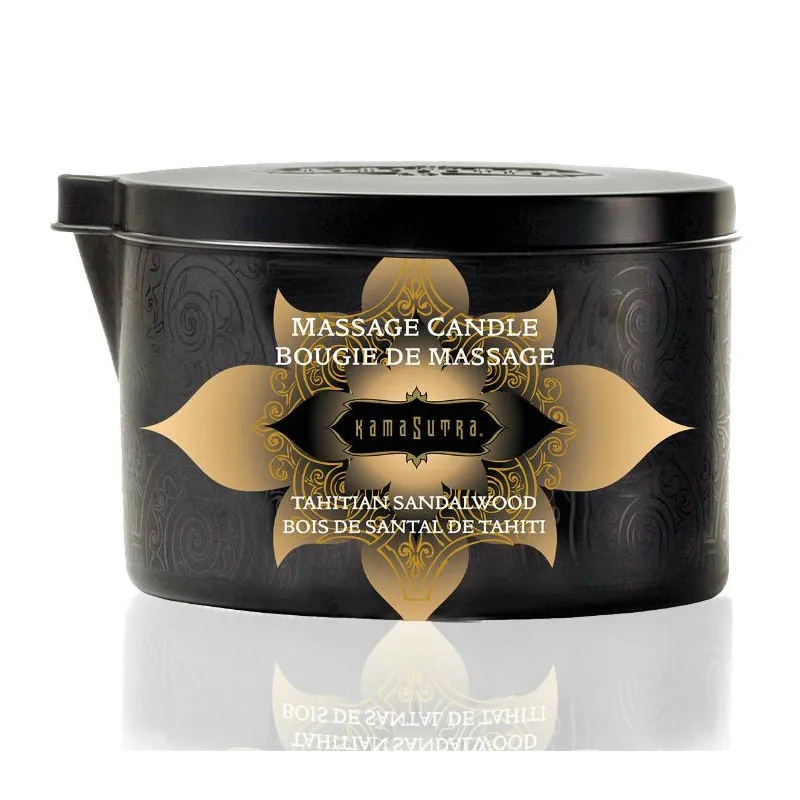 Vanille- und Sandelholz-Massagekerze 170 Gr von Kamasutra Cosmetics | Fesselliebe.de