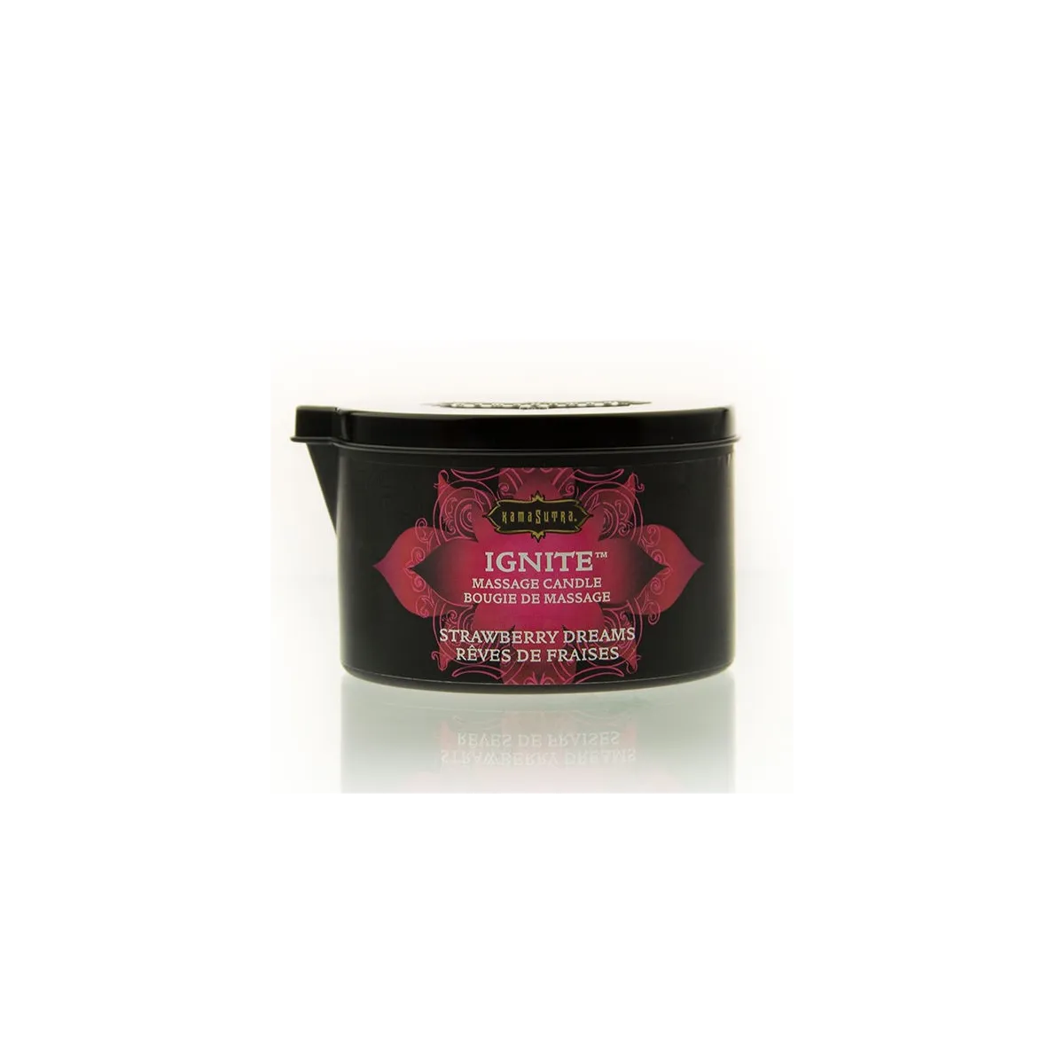 Strawberry Dreams Massagekerze 170 Gr von Kamasutra Cosmetics | Fesselliebe.de