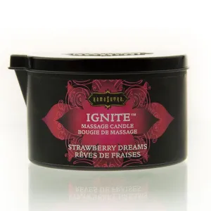 Strawberry Dreams Massagekerze 170 Gr von Kamasutra Cosmetics | Fesselliebe.de