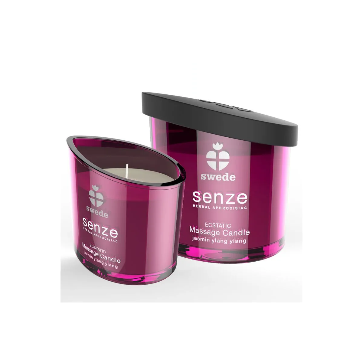 Senze Ecstatische Massagekerze - Jasmin, Ylang Ylang von Swede | Fesselliebe.de
