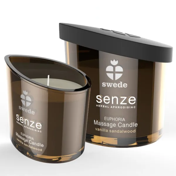 Senze Euphoria Massagekerze - Vanille, Sandelholz von Swede | Fesselliebe.de