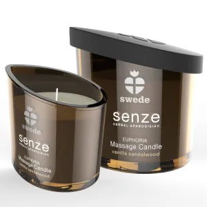 Senze Euphoria Massagekerze - Vanille, Sandelholz von Swede | Fesselliebe.de