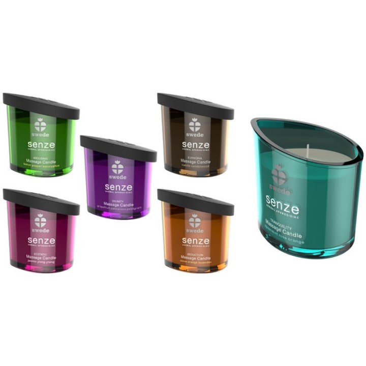 Senze Euphoria Massagekerze - Vanille, Sandelholz von Swede | Fesselliebe.de