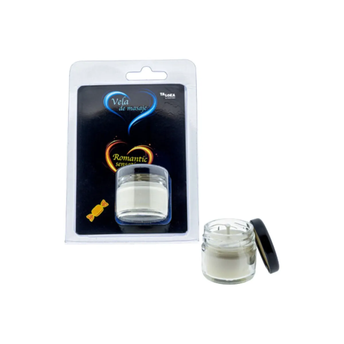 Karamell-Massagekerze von Taloka | Fesselliebe.de