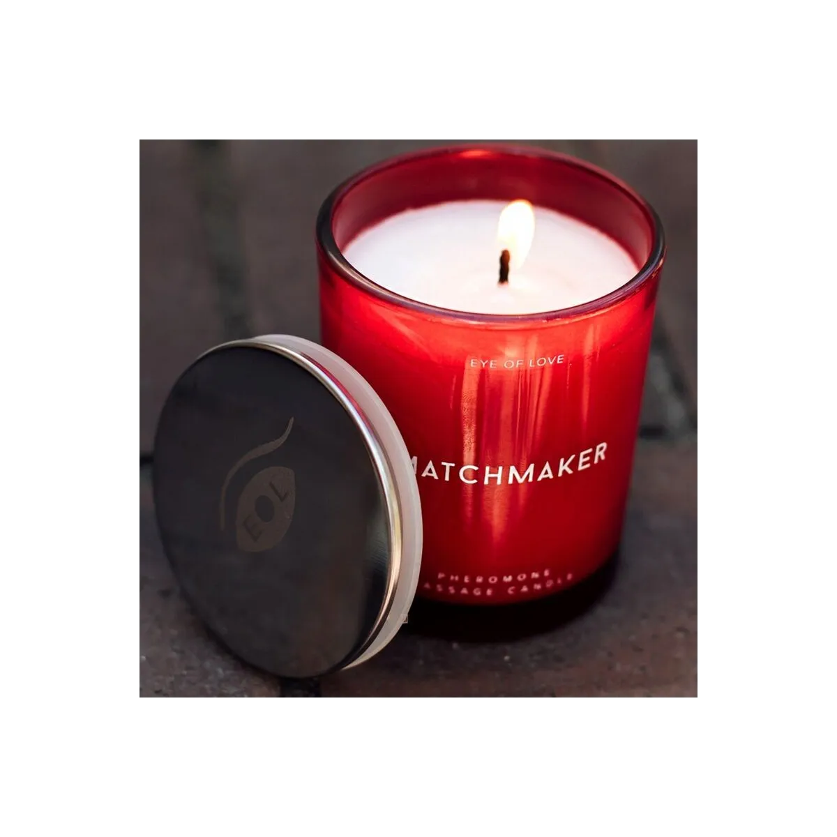 Matchmaker Red Diamond Massagekerze 150 ml von Eye Of Love | Fesselliebe.de