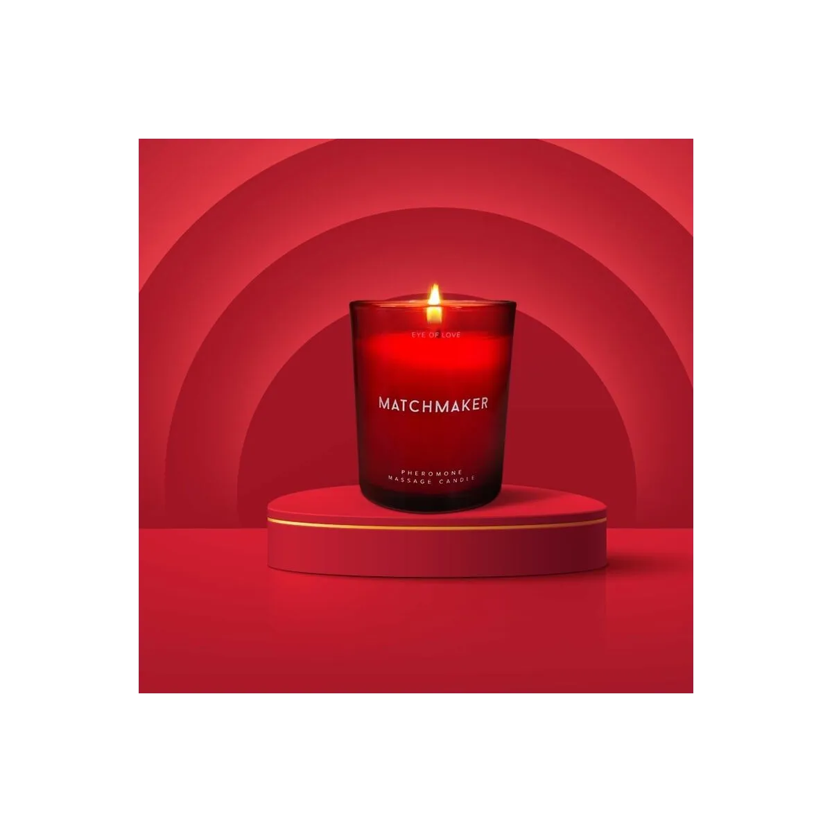 Matchmaker Red Diamond Massagekerze 150 ml von Eye Of Love | Fesselliebe.de