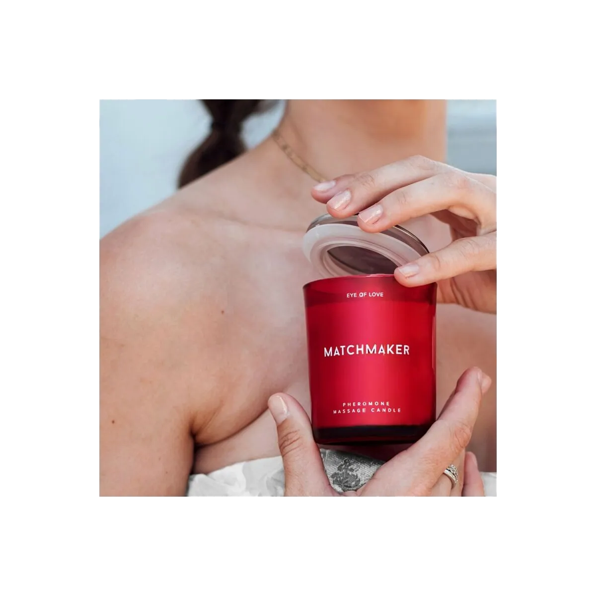 Matchmaker Red Diamond Massagekerze 150 ml von Eye Of Love | Fesselliebe.de