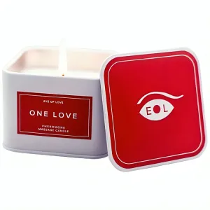 Eine Liebe Massagekerze für Frauen 150 ml von Eye Of Love | Fesselliebe.de