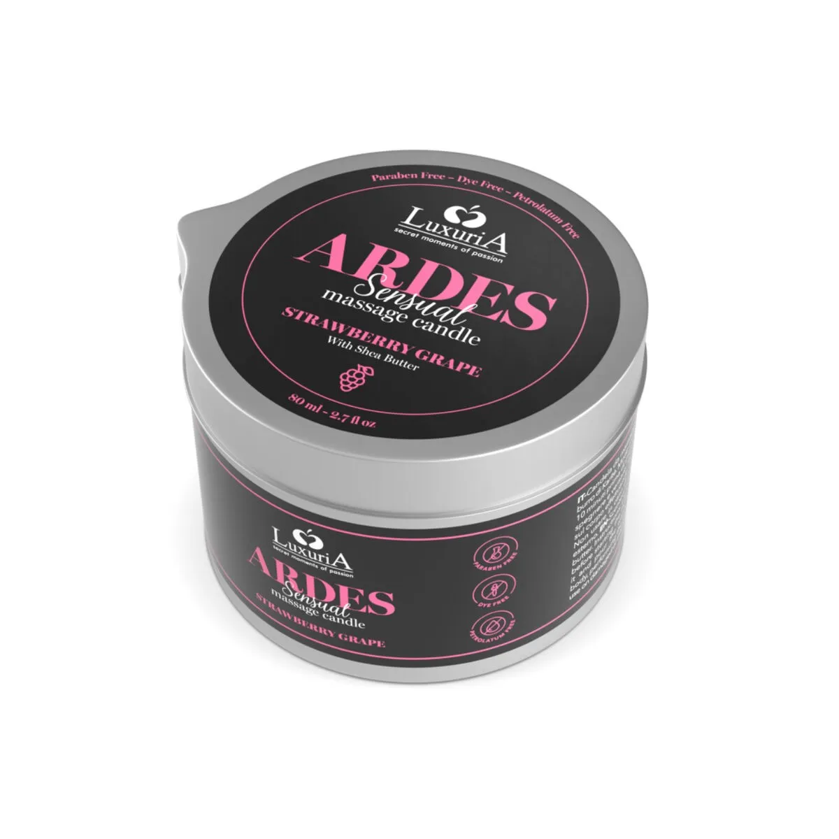 Traubenmassagekerze von Intimateline | Fesselliebe.de