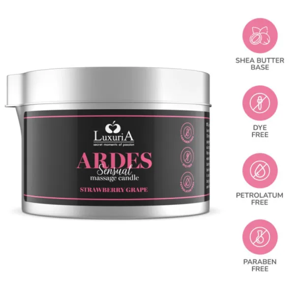 Traubenmassagekerze von Intimateline | Fesselliebe.de