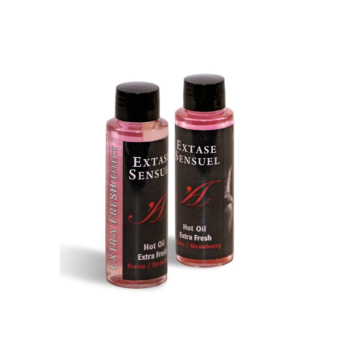 Massageöl mit Extra Frischem Erdbeereffekt 100 ml von Extase Sensual | Fesselliebe.de