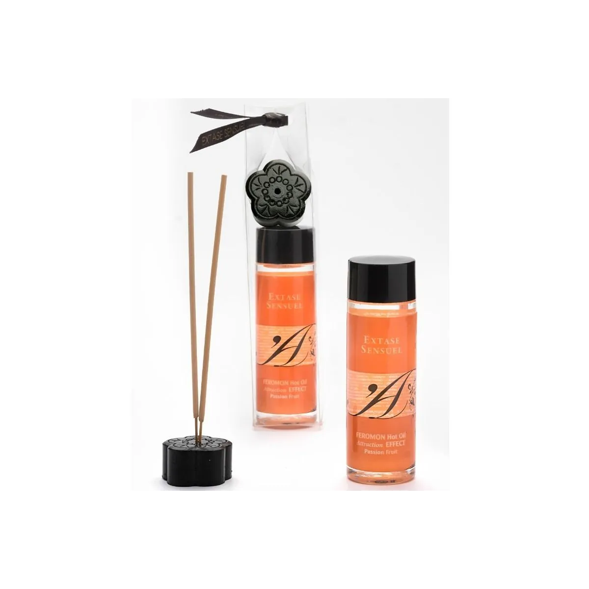 Massageöl mit Wrmeeffekt und Passionsfrucht Pheromonen 100 ml von Extase Sensual | Fesselliebe.de