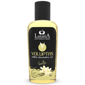 Voluptas Essbares Massagegel mit Wrmeeffekt - Vanille 100 ml von Intimateline Luxuria | Fesselliebe.de