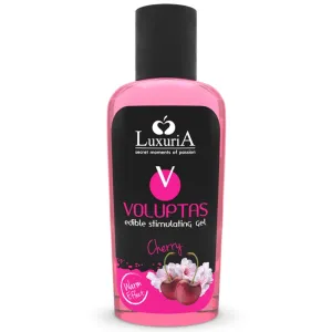 Voluptas Essbares Massagegel mit Wrmendem Effekt - Kirsch 100 ml von Intimateline Luxuria | Fesselliebe.de