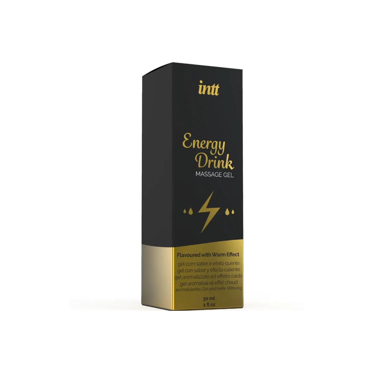 Massagegel mit Aromatem Energie-Ca-Drink und Erwärmungseffekt von Intt Massage & Oral Sex | Fesselliebe.de