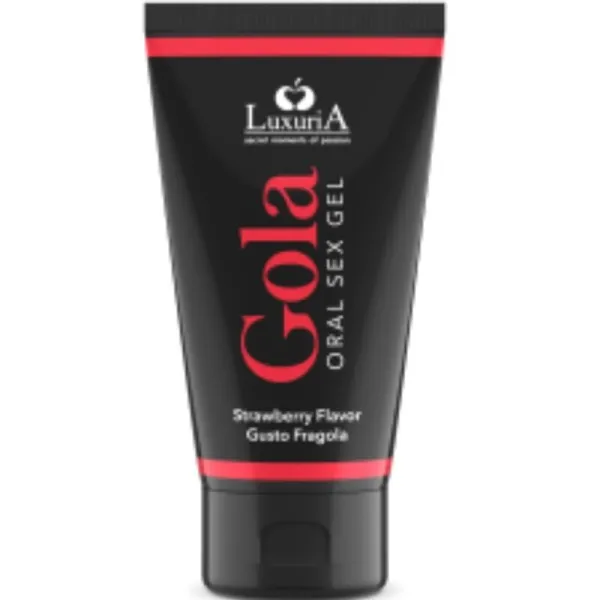 Oral Sex Gel Erdbeergeschmack 50 ml von Intimateline Luxuria | Fesselliebe.de