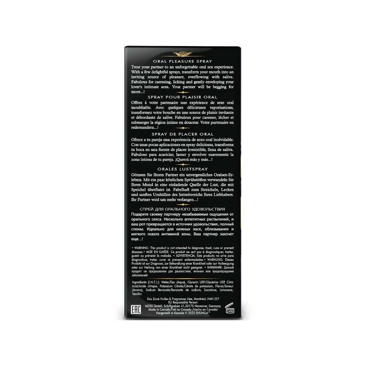 Waves Lustiges Spray Zum Oralen Verführerischer Exotischer Früchte 20 ml von Shunga Aphrodisiacs | Fesselliebe.de